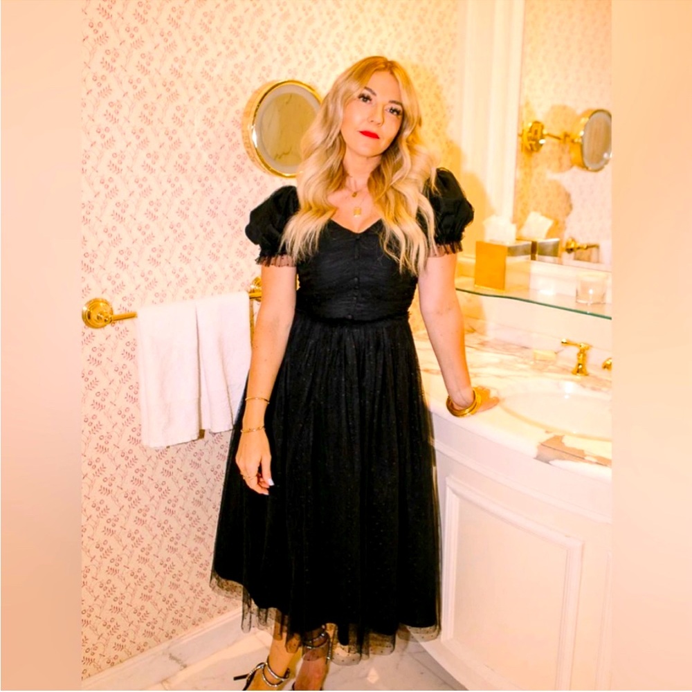 Ivy City Co Black Gala Dress. NWT. Perfect condition.
